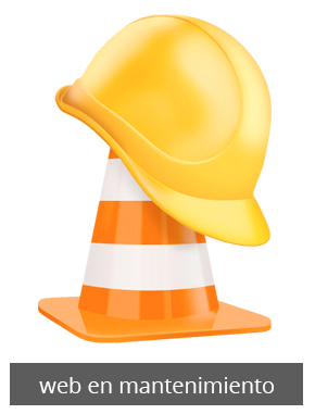 web en mantenimiento